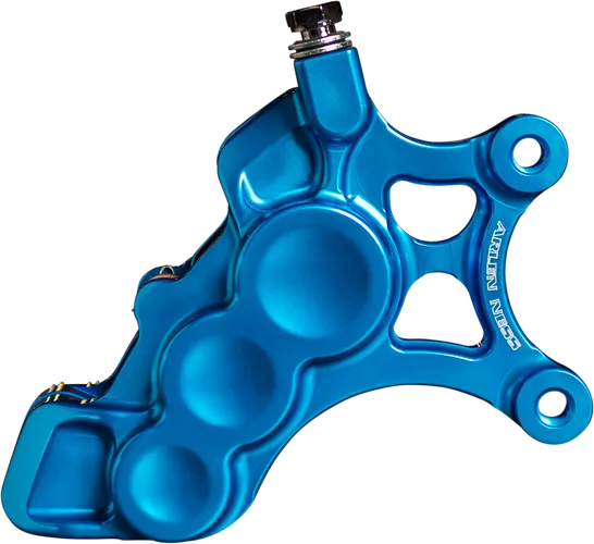 Arlen Ness 6-Piston Front Right Brake Caliper 11.8in. Blue