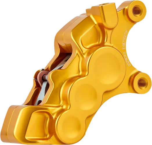 Arlen Ness 6-Piston Front Right Brake Caliper 11.8in. Gold