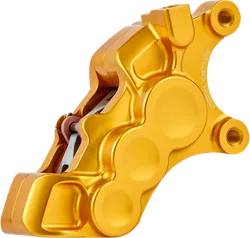 Arlen Ness 6-Piston Front Right Brake Caliper 11.8in. Gold