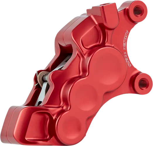 Arlen Ness 6-Piston Front Right Brake Caliper 11.8in. Red