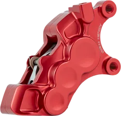 Arlen Ness 6-Piston Front Right Brake Caliper 11.8in. Red