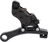 Arlen Ness 6-Piston Rear Brake Caliper 11.8in. Black w Bracket