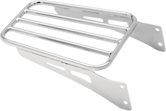 Cobra Chrome Tubular Sissy Bar Luggage Rack