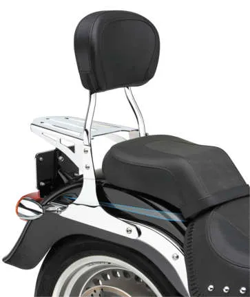 Cobra Chrome Formed Luggage Rack for Sissy Bar