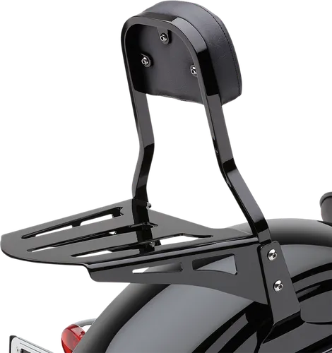 Cobra Black Formed Luggage Rack for Sissy Bar