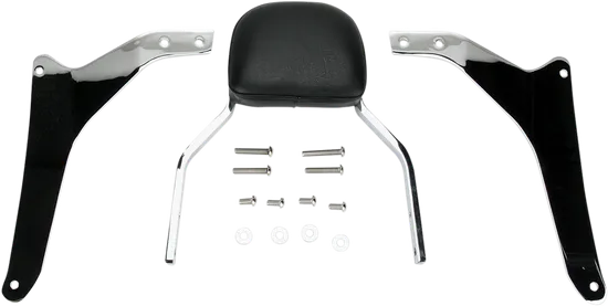 Cobra Chrome Steel Mini Square Sissy Bar Kit