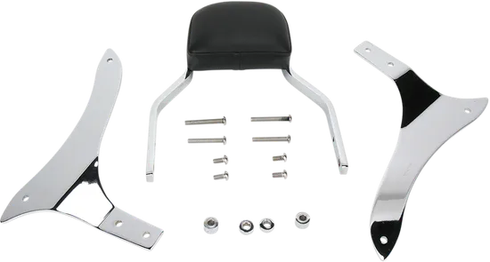 Cobra Chrome Steel Mini Square Sissy Bar Kit