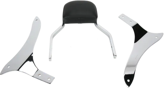 Cobra Chrome Steel Mini Square Sissy Bar Kit