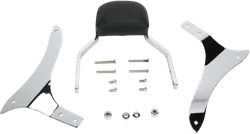 Cobra Chrome Steel Mini Square Sissy Bar Kit