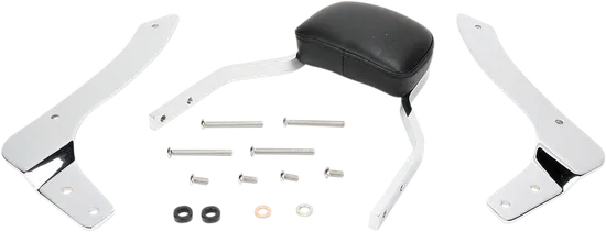 Cobra Chrome Steel Mini Square Sissy Bar Kit