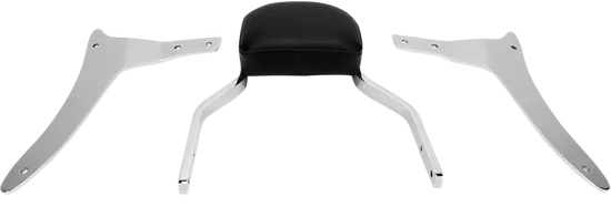 Cobra Chrome Steel Mini Square Sissy Bar Kit