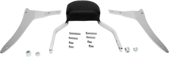 Cobra Chrome Steel Mini Square Sissy Bar Kit