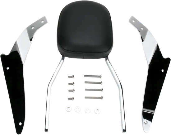 Cobra Chrome Steel Standard Square Sissy Bar Kit