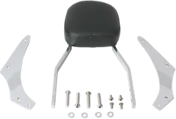 Cobra Chrome Steel Standard Square Sissy Bar Kit