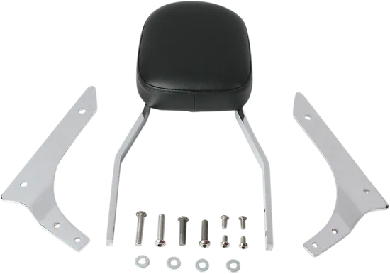 Cobra Chrome Steel Standard Square Sissy Bar Kit