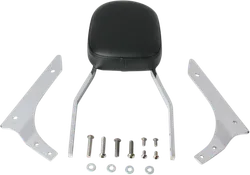 Cobra Chrome Steel Standard Square Sissy Bar Kit