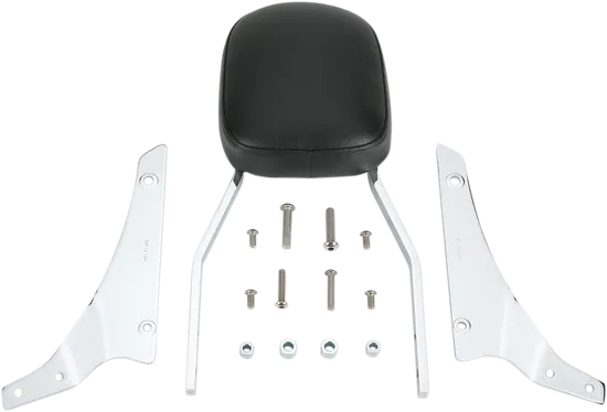 Cobra Chrome Steel Standard Square Sissy Bar Kit