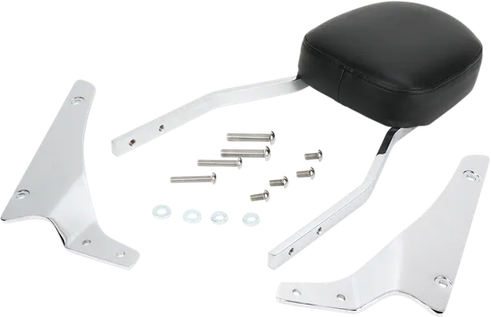 Cobra Chrome Steel Standard Square Sissy Bar Kit