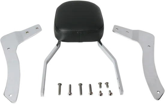 Cobra Chrome Steel Standard Square Sissy Bar Kit