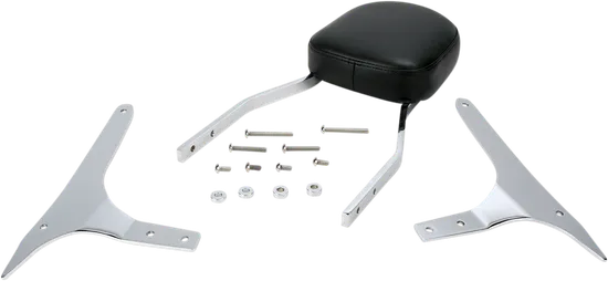 Cobra Chrome Steel Standard Square Sissy Bar Kit
