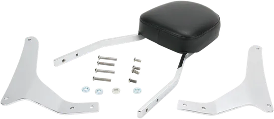 Cobra Chrome Steel Standard Square Sissy Bar Kit