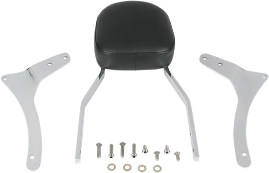 Cobra Chrome Steel Standard Square Sissy Bar Kit