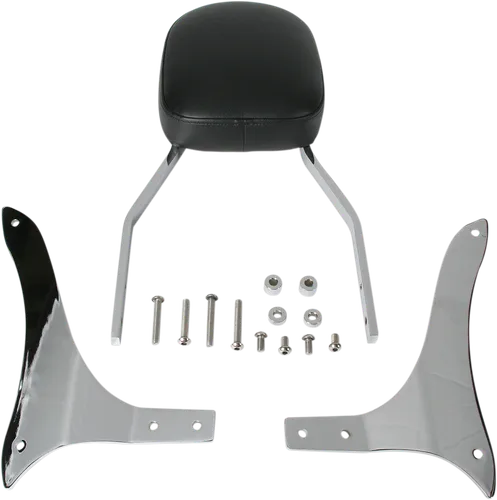 Cobra Chrome Steel Standard Square Sissy Bar Kit
