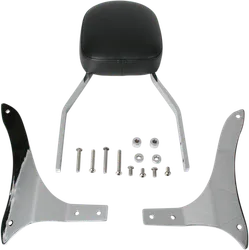 Cobra Chrome Steel Standard Square Sissy Bar Kit