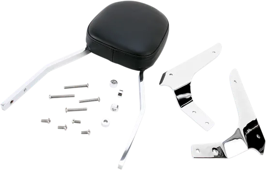 Cobra Chrome Steel Standard Square Sissy Bar Kit