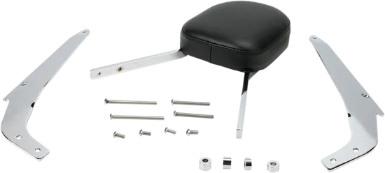 Cobra Chrome Steel Standard Square Sissy Bar Kit