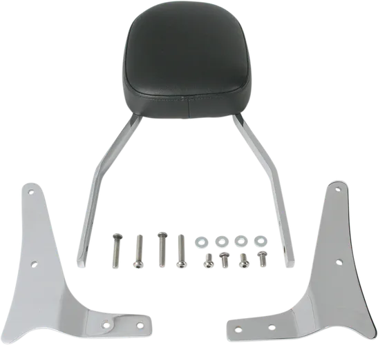 Cobra Chrome Steel Standard Square Sissy Bar Kit
