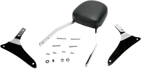 Cobra Chrome Steel Standard Square Sissy Bar Kit