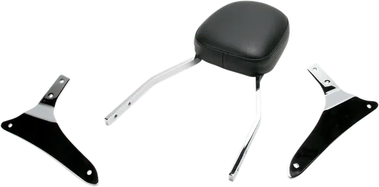 Cobra Chrome Steel Standard Square Sissy Bar Kit