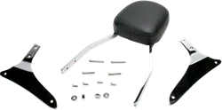 Cobra Chrome Steel Standard Square Sissy Bar Kit