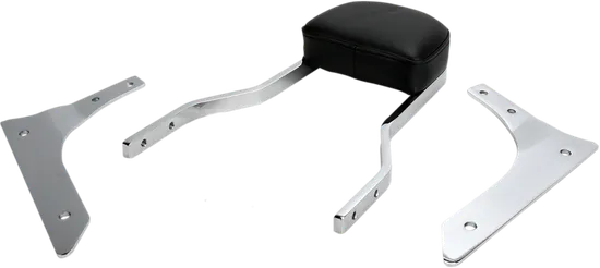 Cobra Chrome Steel Short Square Sissy Bar Kit