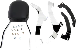 Cobra Chrome Steel Short Square Sissy Bar Kit