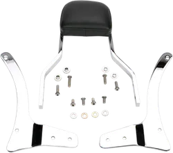 Cobra Chrome Steel Short Square Sissy Bar Kit