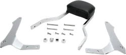 Cobra Chrome Steel Short Square Sissy Bar Kit