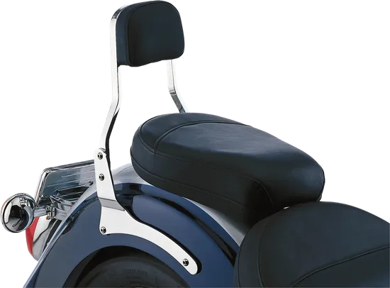 Cobra Chrome Steel Short Square Sissy Bar Kit 3