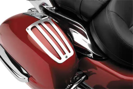Cobra Chromed Steel Saddlebag Lid Guard Protector