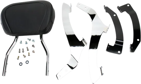 Cobra Chromed Steel Tall Round Sissy Bar Kit