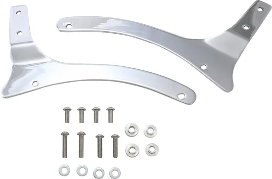 Cobra Chromed Steel Tall Round Sissy Bar Kit 3
