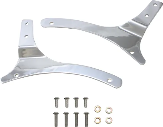 Cobra Chromed Steel Tall Round Sissy Bar Kit