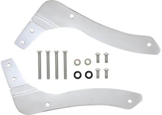 Cobra Chromed Steel Tall Round Sissy Bar Kit