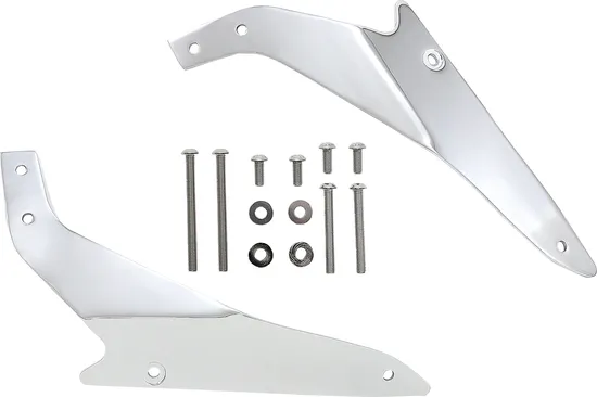 Cobra Chromed Steel Tall Round Sissy Bar Kit