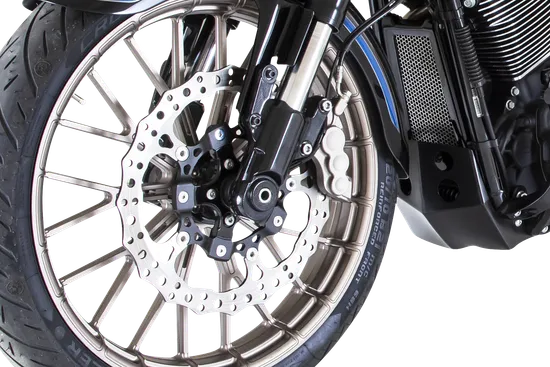 Arlen Ness Jagged Floating Brake Rotor 11.5in. Front Rear 5-Bolt