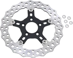 Arlen Ness Jagged Floating Brake Rotor 11.5in. Front Rear 5-Bolt