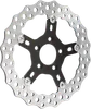 Arlen Ness Jagged Floating Brake Rotor 11.5in. Front Rear 5-Bolt