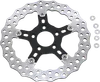 Arlen Ness Jagged Floating Brake Rotor 11.8in. Front Rear 5-Bolt