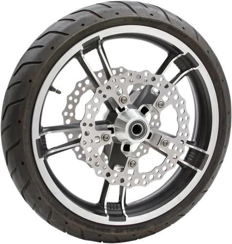 Arlen Ness Jagged Floating Brake Rotor 11.8in. Front Spoke Mount